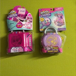 Shopkins Lil' Secrets Secret Lock Set - Pink and Purple